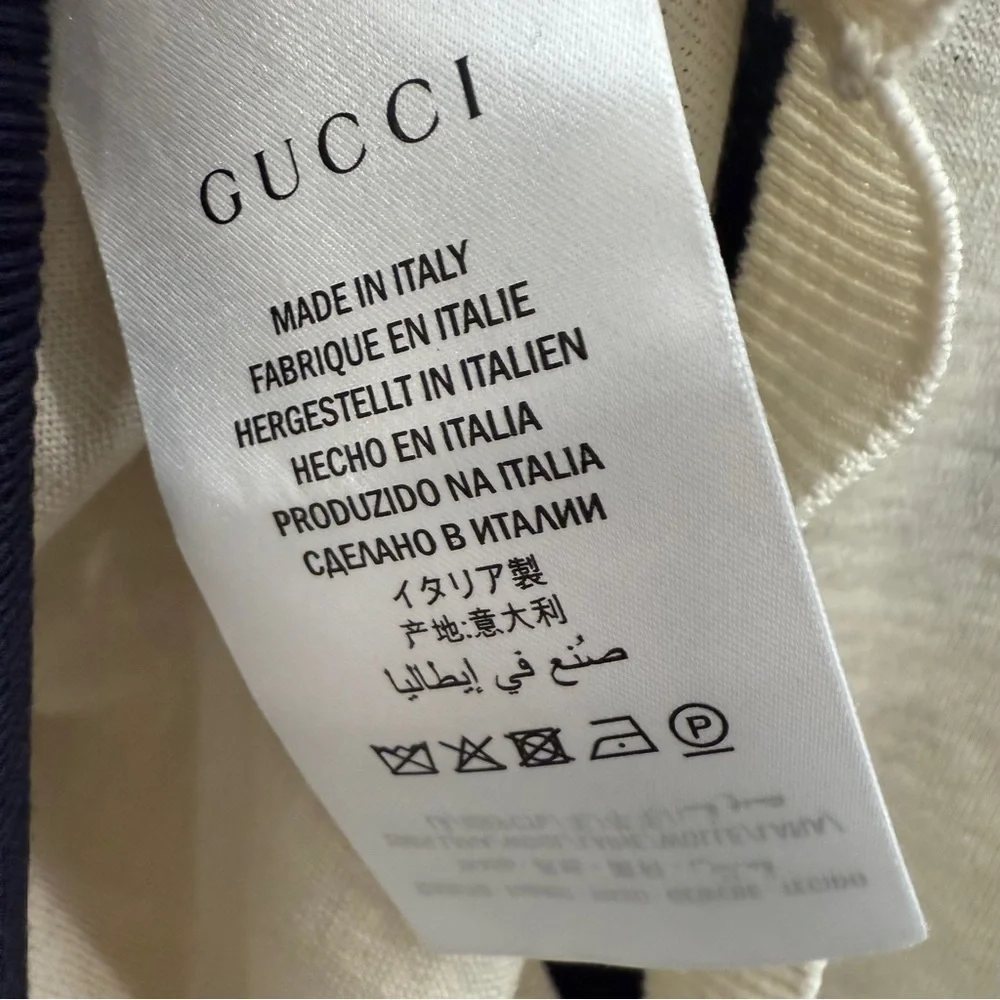 Gucci Tiger Head Sweater Size Small Argyle Pullover Authentic *small flaw*